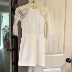 White lace B.B. Dakota dress ❤️